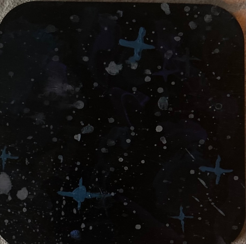 Stars in the Cosmos by artist Bentley Radabaugh